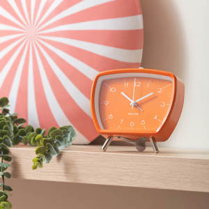 Present Time Karlsson Alarm Clock Candy Circus Retro